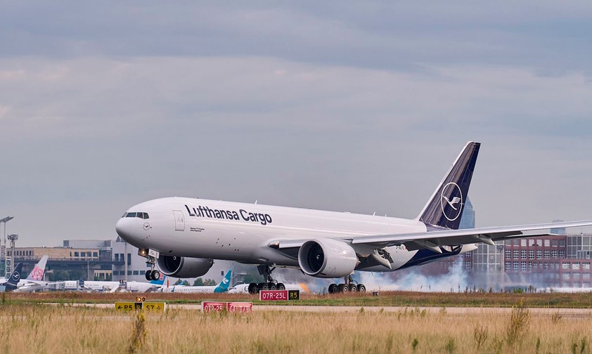 Boeing 777 F von Lufthansa Cargo: Aktuell massive Probleme.