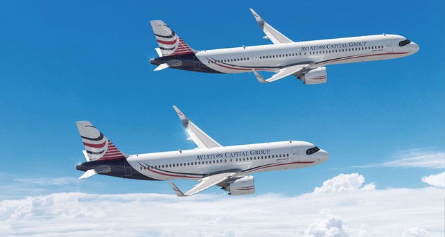 Airbus A320 Neo und A321 Neo in den Farben von Aviation Capital Group: Die Leasinggesellschaft kauft nach.