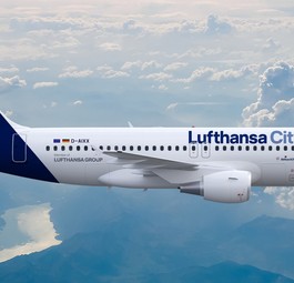 So werden die Airbus A319 von City Airlines aussehen: Ab Sommer 2024 in Frankfurt und München zu sehen.