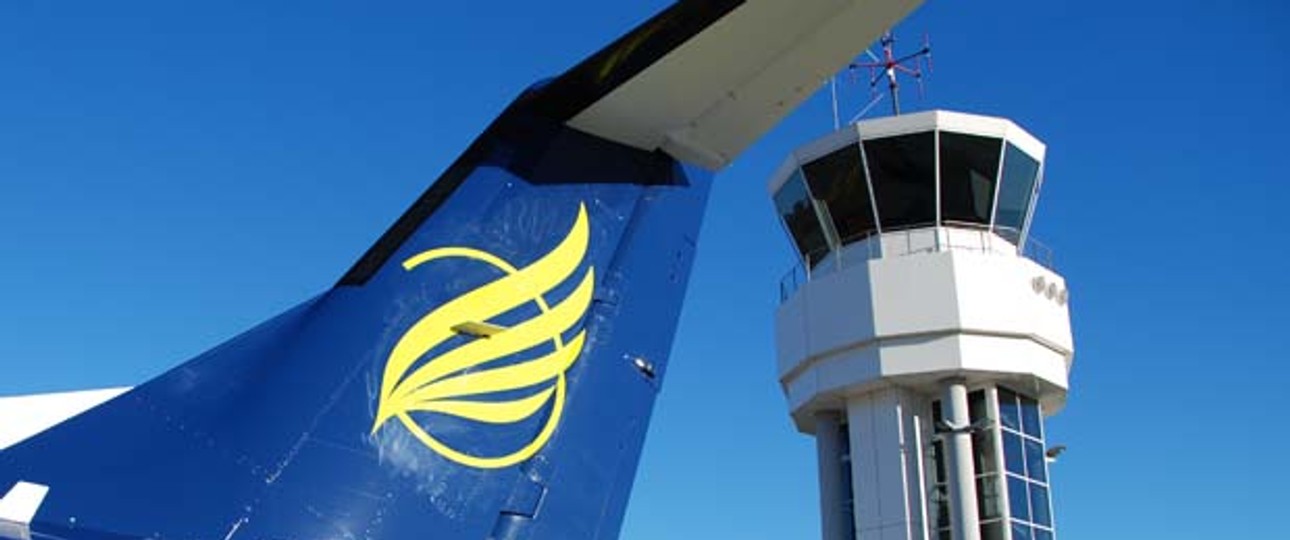 Flieger von Skywork in Bern: Die Beziehung zum Flughafen ist angespannt.