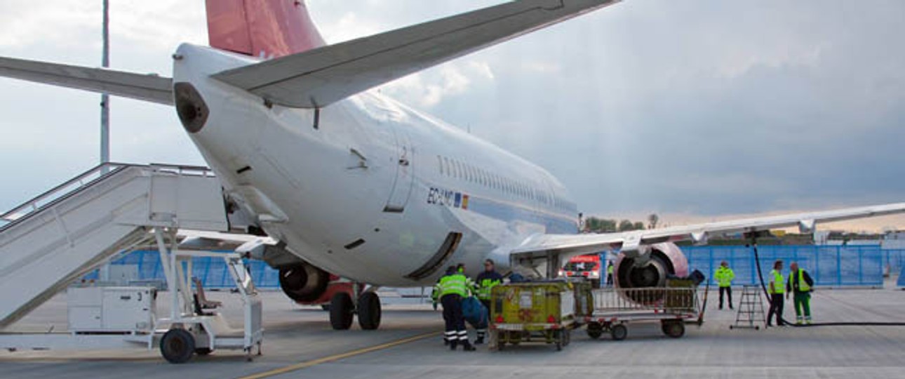 Flieger am Kassel Airport: Bald ist noch weniger los.