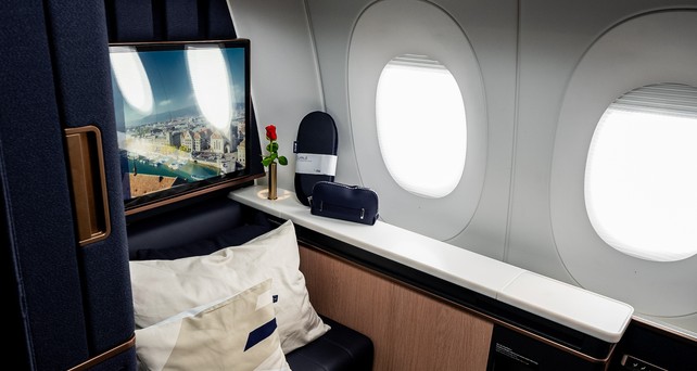 Allegris First Class: Laut Lufthansa-Chef Spohr stark nachgefragt.