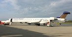 Bombardier CRJ 900 von Lufthansa: Die Airlines der Gruppe fliegen oft nach Ljubljana.