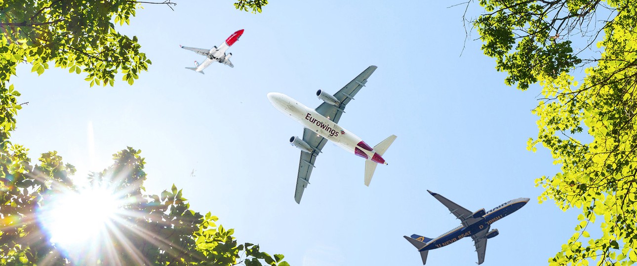 Flieger von Norwegian, Eurowings und Ryanair: Gedränge am Stockholmer Himmel.