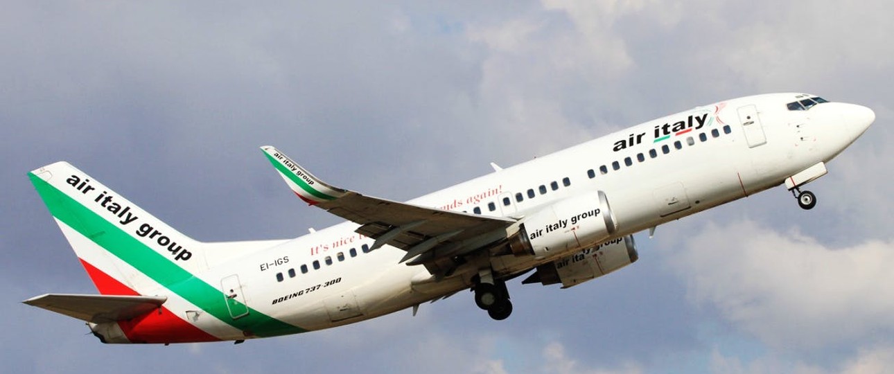 Boeing 737-300  of the initial Air Italy: Will the name return a third time?