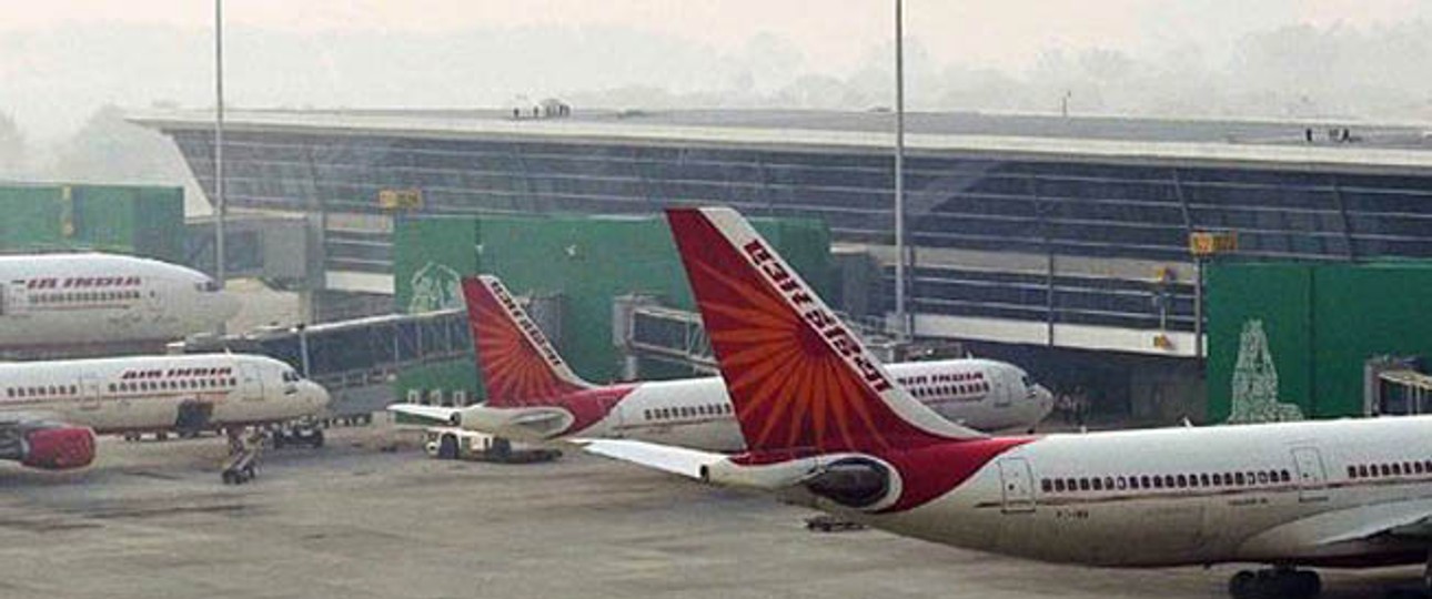 Flugzeuge in Delhi: Indien hat immer wieder Luftfahrt-Probleme.