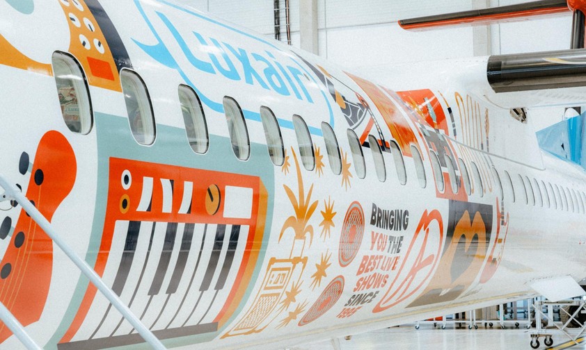luxair dash 8 400 de atelier 01