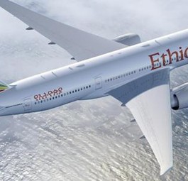 Flieger von Ethiopian: Der blinde Passagier reiste wohl im Frachtraum mit.