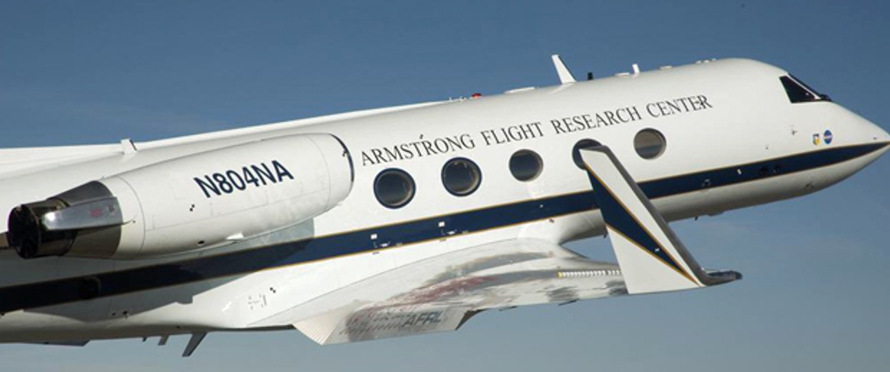 Gulfstream mit den neuen Tragflächen: Bessere Aerodynamik
