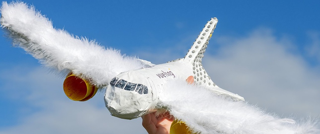 Gebastelter Vueling-Flieger: Die Airline will expandieren.