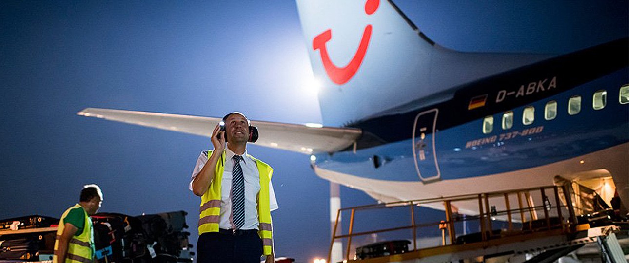 Abfertigung einer Boeing 737 von Tuifly: Die Maschine kam nicht auf die Kapverden.