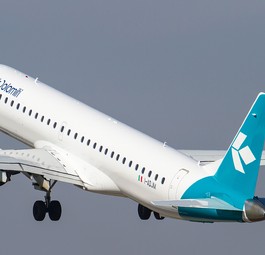 Embraer E195 von Air Dolomiti: Solch ein Jet fliegt bald für Austrian.