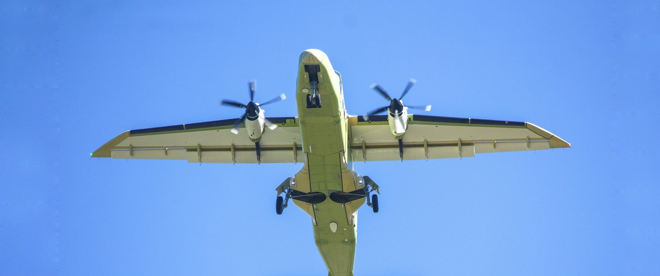 D-CNXT: Der Testflieger der Do 228 NXT in der Luft.