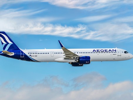 Airbus A321 Neo von Aegean Airlines: Die Airline erwartet 19 Airbus-Flugzeuge in den kommenden Jahren.