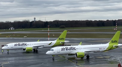 air baltic airbus a220 hamburg