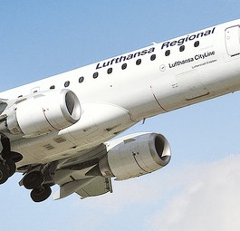 Embraer E190 von Lufthansa Cityline: Ausweichmanöver nach vier Sekunden.