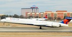 MD-90 von Delta: Weiterentwicklung der McDonnell Douglas DC-9.