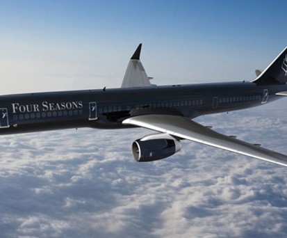 Die Boeing 757-300 von Four Seasons: Nächster Halt Weltreise.