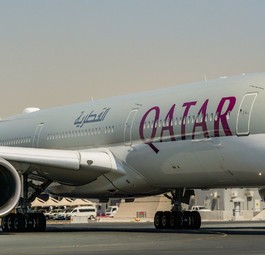 Airbus A350 von Qatar Airways: Fluglinie und Hersteller sind wieder Freunde.