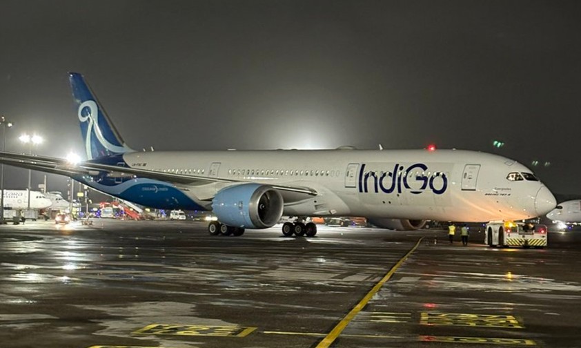 Dreamliner in Indigo-Farben: Eine Übergangslösung. 