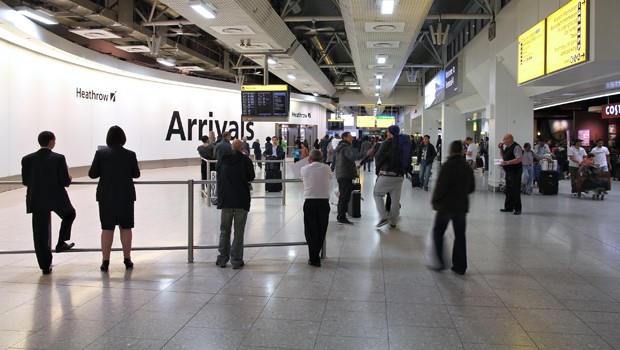 Platz 2: London-Heathrow – Maximale Gehzeit: 7 Minuten. Ausnahme ist das Terminal 2B, in dem es 15 Minuten sind.