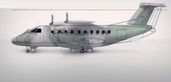 Der Flieger soll in etwa so groß werden wie die Embraer EMB 120.