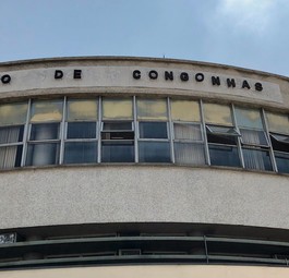 Terminal von Congonhas: Architektonisch reizvoll, aber enovierungsbedürftig.