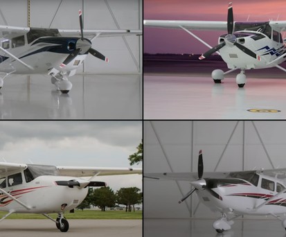Die klassischen Cessna Kolbenflugzeuge: Kundinnen und Kunden bekommen die modernisierten Maschinen jetzt ausgeliefert.