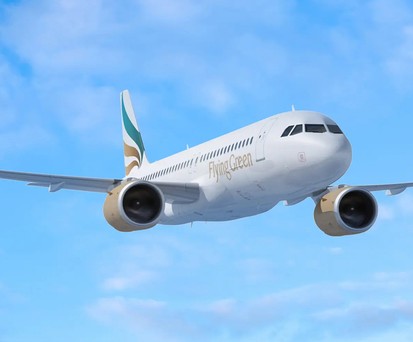 Airbus A320 Neo in den Farben von Flying Green: Soll ab 2023 fliegen.