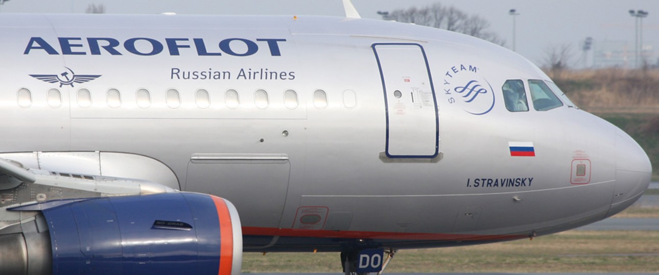 Airbus A319 von Aeroflot: Rostec will nie wieder Flugzeuge aus dem Westen im Land haben.