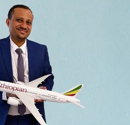 Hailegebrel Tadese, ehem. Area Manager Schweiz Ethiopian Airlines