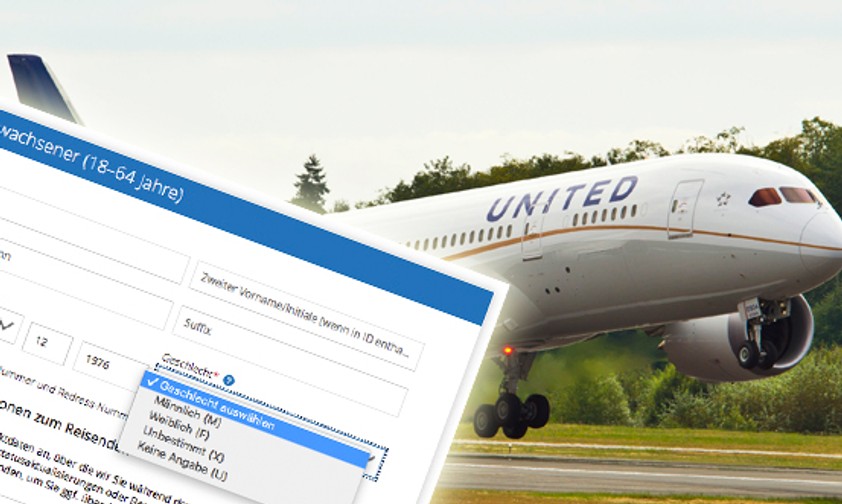 Fluglinien führen neue Geschlechtsoptionen ein