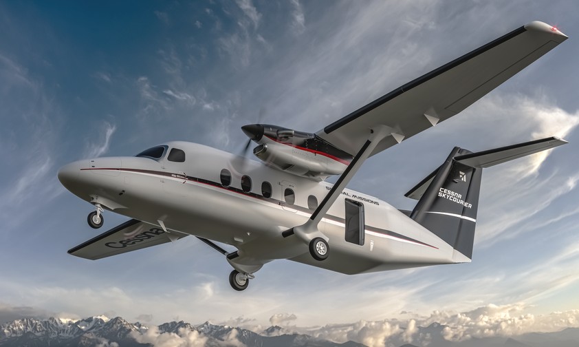 Cessna Sky Courier: Das Flugzeug bekommt eine Tür, die im Flug geöffnet werden kann. 