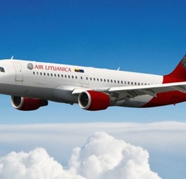 Flieger in den Farben von Air Lituanica: Die Behördenbwilligung fehlt noch.