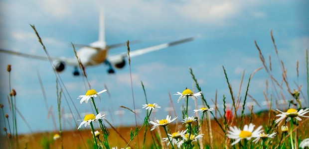 Landung am Flughafen: Bei schönem Wetter weniger gefährlich.