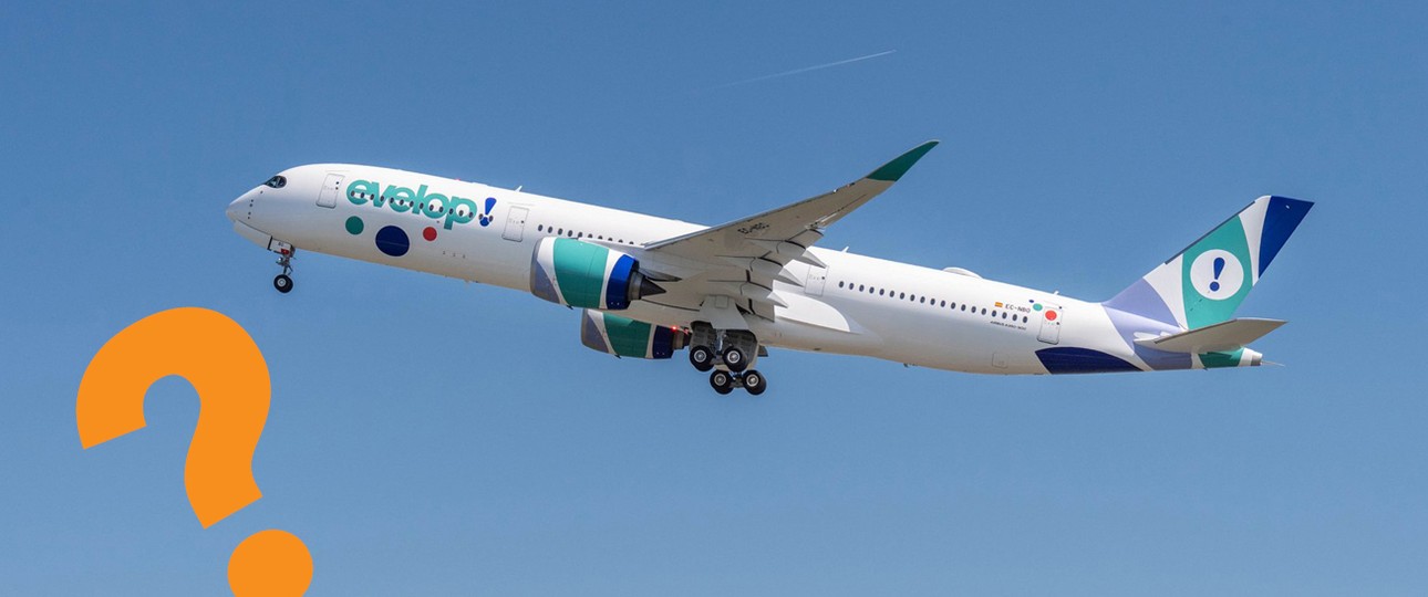 Der erste Airbus A350 von Evelop: Wie viel die Airline für den Flieger bezahlt ist unbekannt - nicht einmal der Listenpreis wird jetzt veröffentlicht.