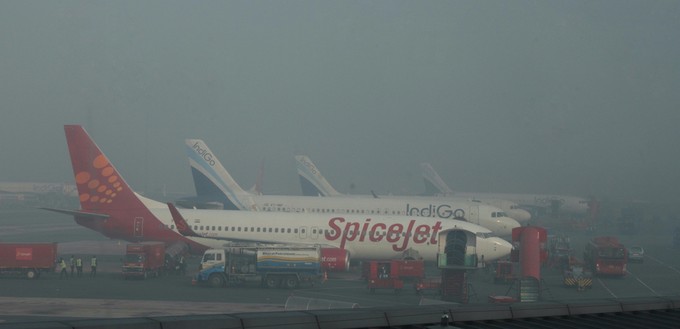<strong>Rang 9: </strong>New Delhi Indira Gandhi Airport, Indien, 177 Flugzeuge.