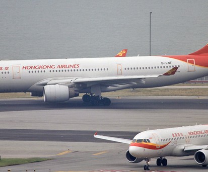Airbus A320 und A330 von Hong Kong Airlines: Die Flotte wird künftig deutlich kleiner sein.