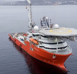 Suchschiff: Noch besteht Hoffnung, dass man das Wrack findet.