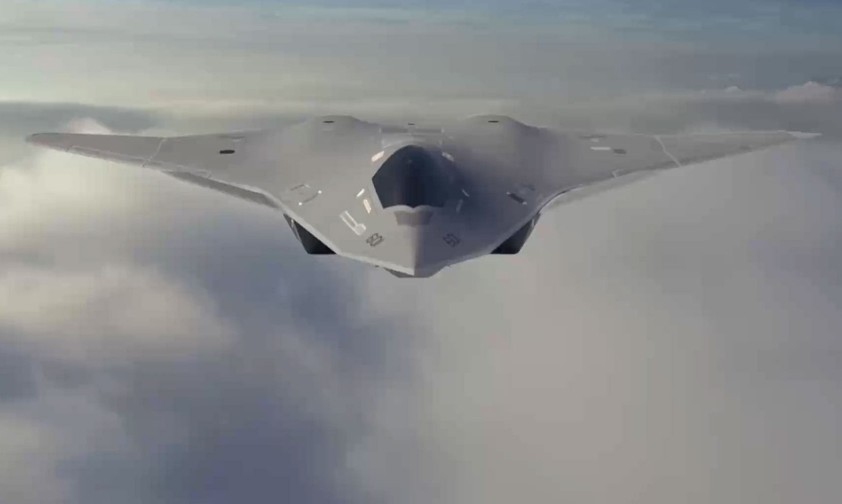 Schanzloses Kampfflugzeug (hier ein Konzept von Collins Aerospace): Die sechste Generation kommt anders saher.