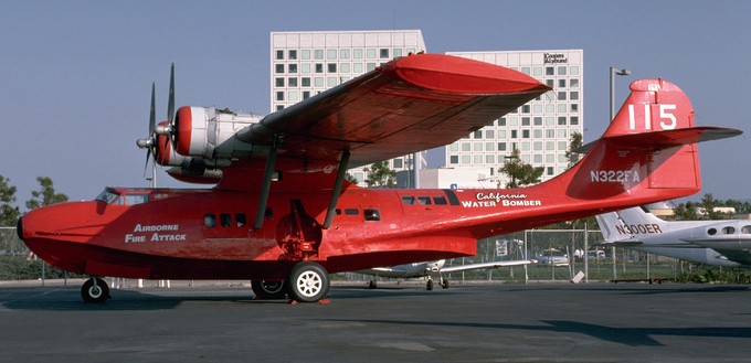 PBY-5A Canso von Airborne Fire Attack.