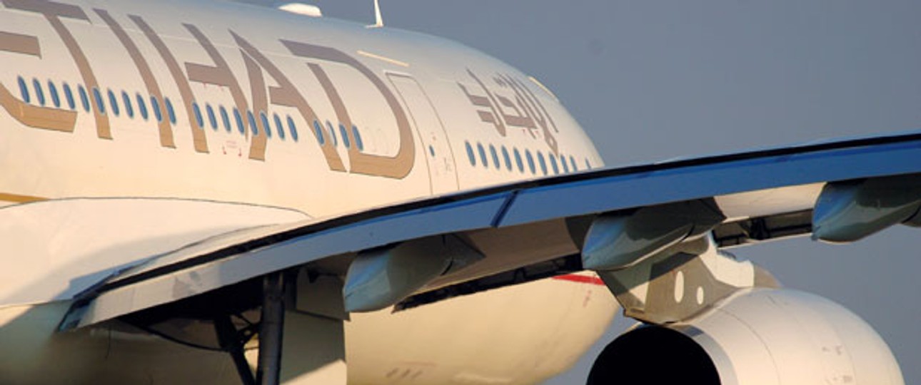 A330 von Etihad: Das Netz durch kleine Partnerschaften vergrößern.
