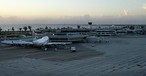 Flughafen Santo Domingo: Sollte Basis werden.
