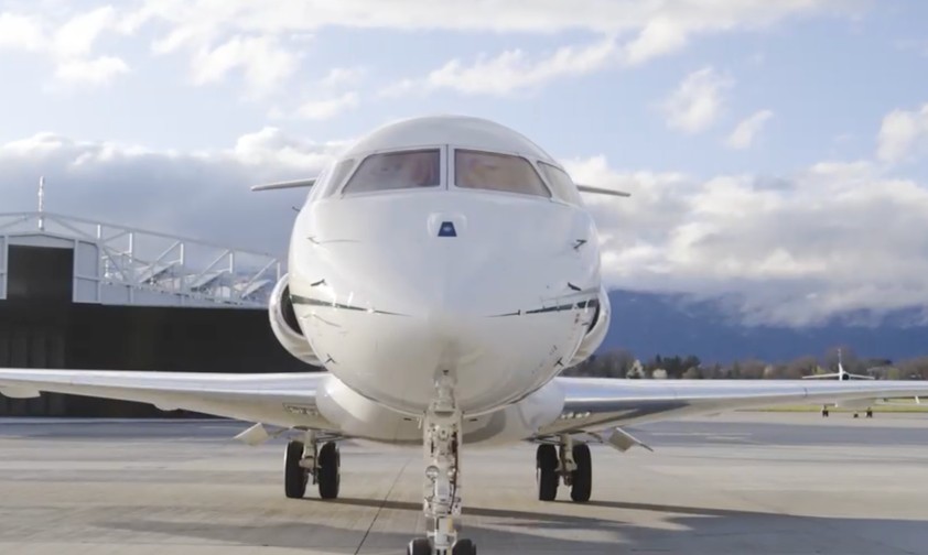 Bombardier Global 6000 von Swiss Private Jet: Landete plötzlich in Russland.