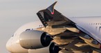Airbus A380 von Singapore Airlines: heikler Moment in Sydney.