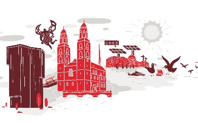 Zürich, das pulsierende Finanz- und Kulturzentrum der Schweiz, beheimatet die bekannte Bahnhofstrasse – eine der exklusivsten Einkaufsmeilen der Welt. Die Stadt begeistert zudem mit ihrem vielfältigen Kunst- und Nachtleben, das Zürichs kosmopolitischen Charakter unterstreicht. Neben dem ikonischen Prime Tower sind auch das Grossmünster und der Schutzengel von Niki de Saint Phalle auf dem Flugzeug abgebildet.