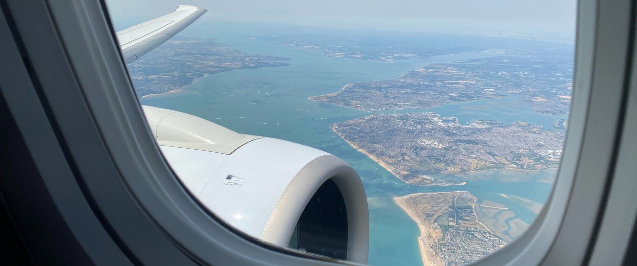 Blick aus einem Embraer-E2-Jet: Lufthansa als kommende Kundin?