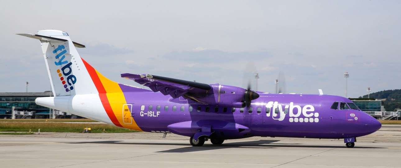 ATR 42 von Flybe: Die Airline steht zum Verkauf.