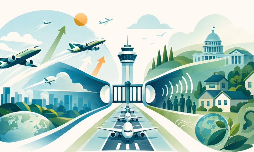 Luftfahrt: Ein System, dessen Wachstum nicht mehr primär durch Angebot limitiert wird, sondern durch Akzeptanz, funktioniert anders.