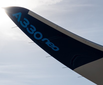 Flügelspitze eines Airbus A330-800: Ein Ladenhüter.